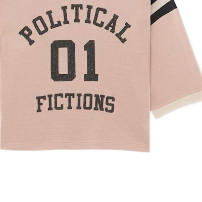 (Women) SAINT LAURENT SS23 Pink Stripe Letter Print Round Neck T-Shirt . 729940Y37EG5234 Sizing (Women) SAINT LAURENT SS23 Pink Stripe Letter Print Round Neck T-Shirt . 729940Y37EG5234