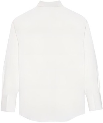 (Women) SAINT LAURENT SS24 White Long Sleeve Button-Up Shirt. 789413Y1H48-9601 Lookbook (Women) SAINT LAURENT SS24 White Long Sleeve Button-Up Shirt. 789413Y1H48-9601