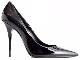 Order (W) Saint Laurent Stiletto High Heels ''Schwarzes Leder'' 7112621TV001000