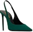 Order (W) Saint Laurent Stiletto Tumit Tinggi 'Green Fashion' 7027531UU003020