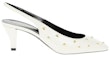 Order (W) Saint Laurent Kasut Tumit Tinggi Stiletto 'Fesyen Putih' 6581682V7KK1906