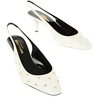 Shop (W) Saint Laurent Tacchi a Spillo Bianchi ''White Fashion'' 6581682V7KK1906