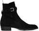 Order (Women) Saint Laurent Suede Ankle Boots 'Black Fashion' 498372BT3001000