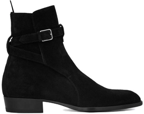 (W) 생 로랑 블랙 스웨이드 앵클부츠 (Saint Laurent Black Suede Ankle Boots) 498372BT3001000 Order (W) 생 로랑 블랙 스웨이드 앵클부츠 (Saint Laurent Black Suede Ankle Boots) 498372BT3001000