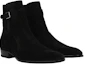 Lookbook (Women) Saint Laurent Suede Ankle Boots 'Black Fashion' 498372BT3001000