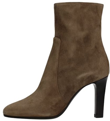 (Women) Saint Laurent Suede Ankle Boots 'Brown' 6324730LI002517 Buy (Women) Saint Laurent Suede Ankle Boots 'Brown' 6324730LI002517