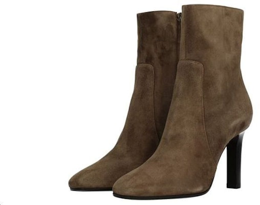 (Women) Saint Laurent Suede Ankle Boots 'Brown' 6324730LI002517 Lookbook (Women) Saint Laurent Suede Ankle Boots 'Brown' 6324730LI002517