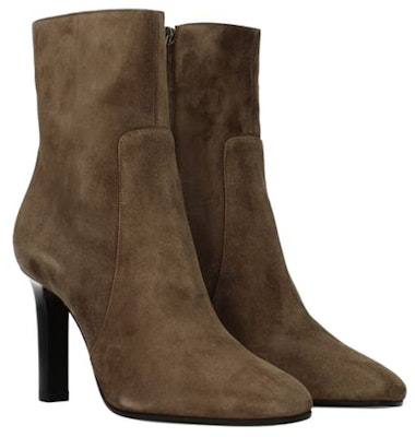 (Women) Saint Laurent Suede Ankle Boots 'Brown' 6324730LI002517 Shop (Women) Saint Laurent Suede Ankle Boots 'Brown' 6324730LI002517