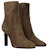 (Women) Saint Laurent Suede Ankle Boots 'Brown' 6324730LI002517