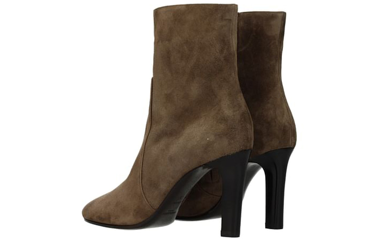 Purchase (Women) Saint Laurent Suede Ankle Boots 'Brown' 6324730LI002517