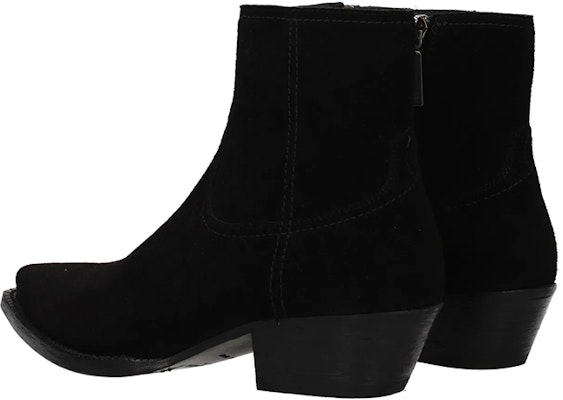 (W) 생 로랑 블랙 스웨이드 부츠 (Saeng Loreng Beullaek Seuweideu Buteu) 5328600NW001000 Shop (W) 생 로랑 블랙 스웨이드 부츠 (Saeng Loreng Beullaek Seuweideu Buteu) 5328600NW001000