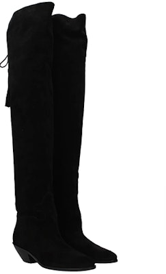 (Women) Saint Laurent Suede High-Top Boots 'Black Velvet' 5293920RN301000 Order (Women) Saint Laurent Suede High-Top Boots 'Black Velvet' 5293920RN301000