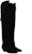 (W) Saint Laurent But Tinggi Suede 'Black Velvet' 5293920RN301000