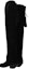 Lookbook (W) Saint Laurent But Tinggi Suede 'Black Velvet' 5293920RN301000