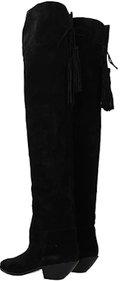 (W) 생 로랑 블랙 벨벳 스웨이드 하이탑 부츠 5293920RN301000 Lookbook (W) 생 로랑 블랙 벨벳 스웨이드 하이탑 부츠 5293920RN301000