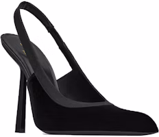 Lookbook (W) Saint Laurent Tacones Altos de Piel 'Negro' 763432GVOAC1000
