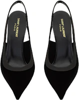 Purchase (W) Saint Laurent Tacones Altos de Piel 'Negro' 763432GVOAC1000