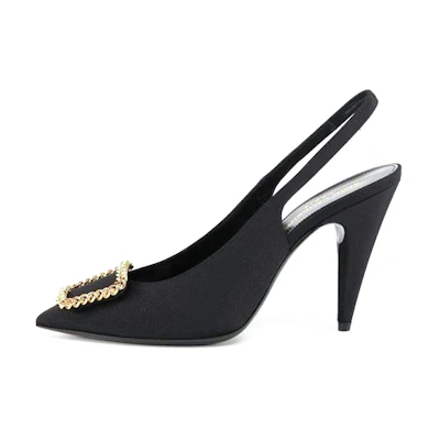 (W) Saint Laurent Suplice 'Chain Metal Black'