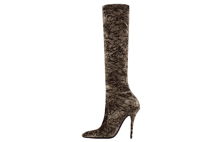 (Women) Saint Laurent Talia High-Top 'Grey Brown' 711197AAAPV1510