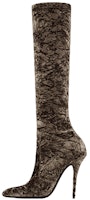 (Women) Saint Laurent Talia High-Top 'Grey Brown' 711197AAAPV1510 (Women) Saint Laurent Talia High-Top 'Grey Brown' 711197AAAPV1510