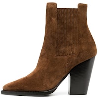 (Women) Saint Laurent Theo High-Top Boot 'Brown Suede' 6339551NX002330 (Women) Saint Laurent Theo High-Top Boot 'Brown Suede' 6339551NX002330