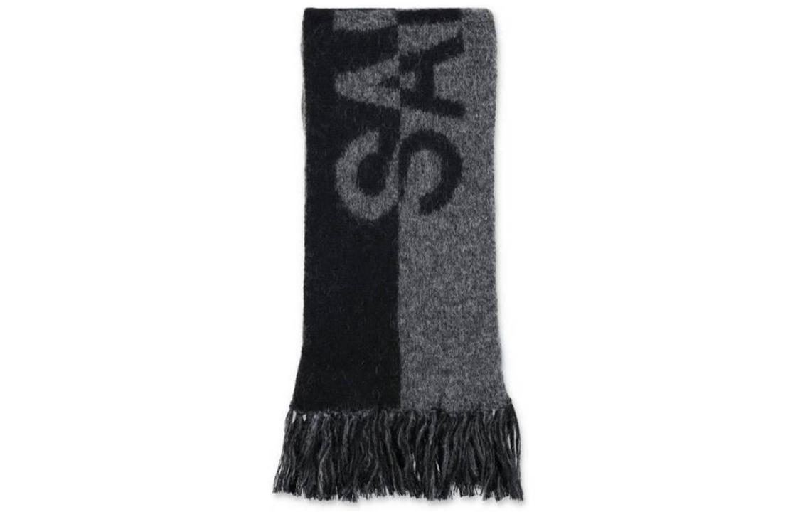 Shop (Women) SAINT LAURENT Trendy Wool Blend Knit Scarf for Women 7194213YI681061