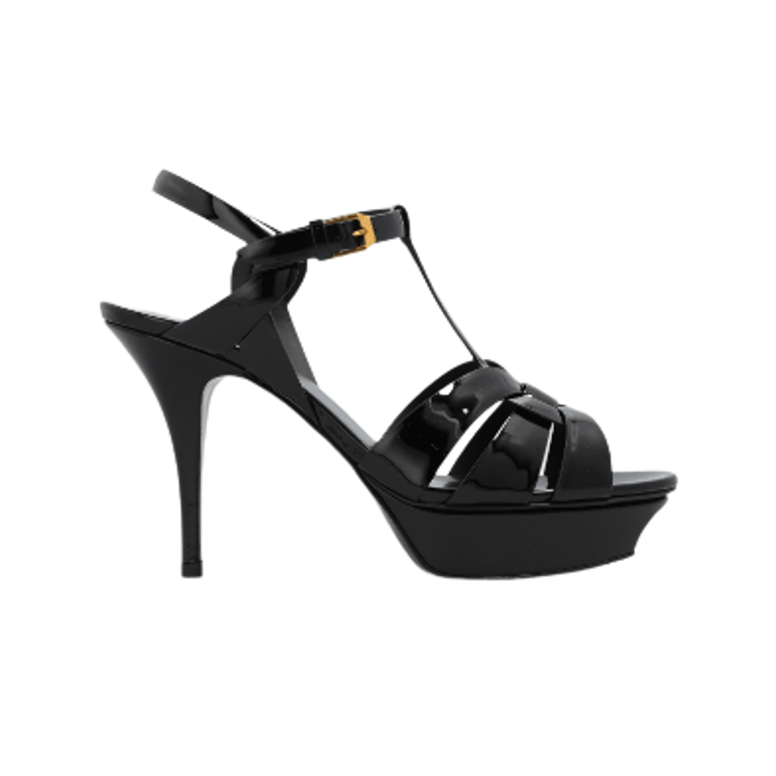 (Women) Saint Laurent Tribute 'Black Calfskin' 315490AAAOW1000