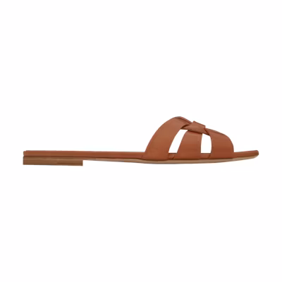 (W) Saint Laurent Tribute 'Brown Leather'