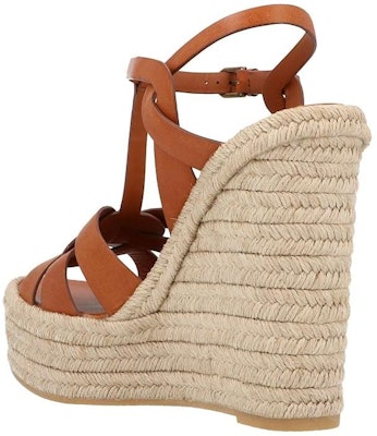 (Women) Saint Laurent Tribute 'Simple Casual Fashion Wedge Sandal Brown' 611924BDA002206 Lookbook (Women) Saint Laurent Tribute 'Simple Casual Fashion Wedge Sandal Brown' 611924BDA002206
