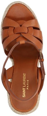 (Women) Saint Laurent Tribute 'Simple Casual Fashion Wedge Sandal Brown' 611924BDA002206 Shop (Women) Saint Laurent Tribute 'Simple Casual Fashion Wedge Sandal Brown' 611924BDA002206