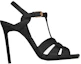 Order (Women) Saint Laurent Tribute 'Smooth Black Leather High Heels' 620673DWE001000