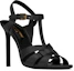 Lookbook (Women) Saint Laurent Tribute 'Smooth Black Leather High Heels' 620673DWE001000