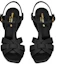 Shop (Women) Saint Laurent Tribute 'Smooth Black Leather High Heels' 620673DWE001000