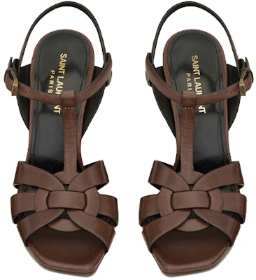 (Women) Saint Laurent Tribute 'Smooth Leather High Heels Chocolate' 620673DWE006023 Shop (Women) Saint Laurent Tribute 'Smooth Leather High Heels Chocolate' 620673DWE006023