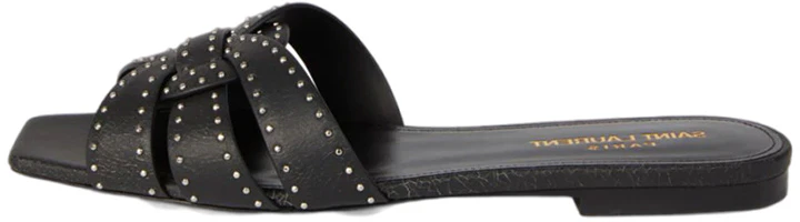 (Women) Saint Laurent Tribute 'Studded Black Leather' 688670AAAHQ1000 (Women) Saint Laurent Tribute 'Studded Black Leather' 688670AAAHQ1000