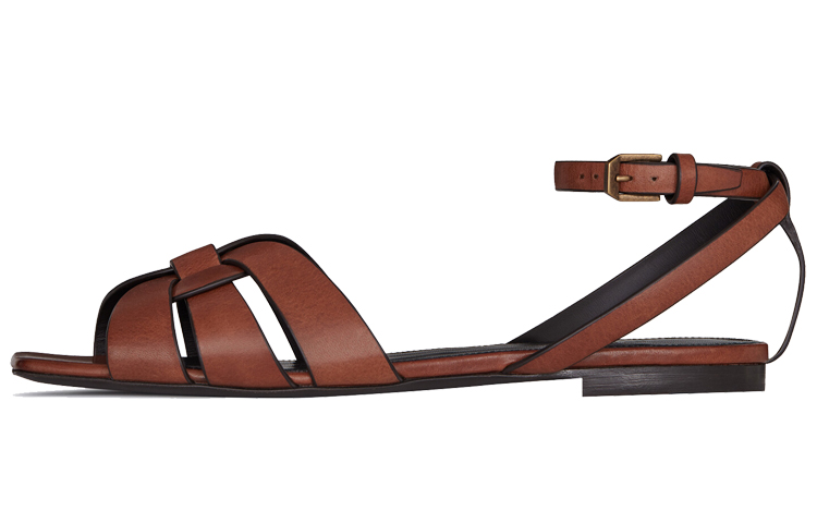 (Women) Saint Laurent Tribute 'Toffee Brown' 620090DWE007660