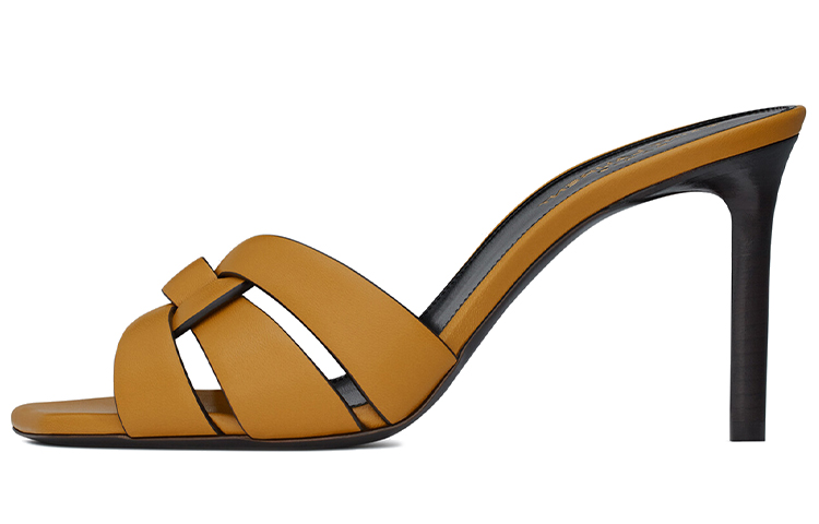 Buy (W) （女性用）サンローラン トリビュート『イエローファッションカジュアルハイヒール』6509862O5002850 6509862O5002850