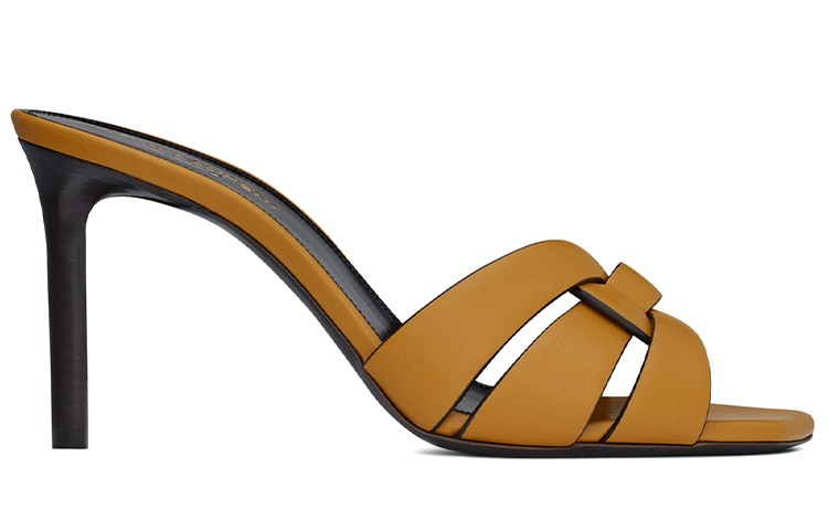 Order (W) （女性用）サンローラン トリビュート『イエローファッションカジュアルハイヒール』6509862O5002850 6509862O5002850