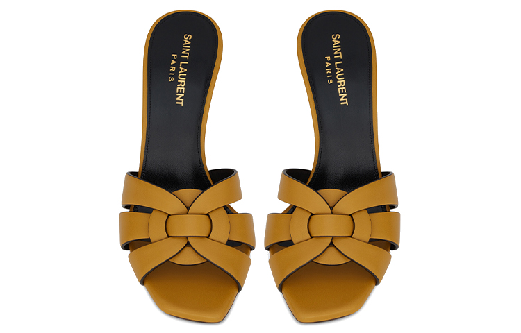 Shop (Women) Saint Laurent Tribute 'Yellow Fashion Casual High Heel' 6509862O5002850