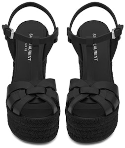 (W) サンローラン トリビュート エスパドリーユ ウェッジ 611924BDA001000 Lookbook (W) サンローラン トリビュート エスパドリーユ ウェッジ 611924BDA001000