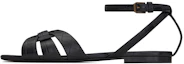 Buy (W) Saint Laurent Tribute Sandalen Flach ''Schwarz'' 620090DWE001000