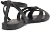 Lookbook (W) Sandal Rata Saint Laurent Tribute 'Hitam' 620090DWE001000