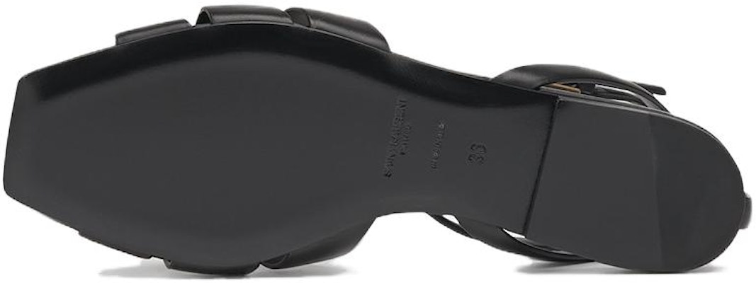 (Women) Saint Laurent Tribute Flat Sandals 'Black' 620090DWE001000 Purchase (Women) Saint Laurent Tribute Flat Sandals 'Black' 620090DWE001000