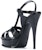 (W) Sandal Tumit Tinggi Saint Laurent Tribute 'Hitam' 6307631YQ001000