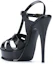 Lookbook (Women) Saint Laurent Tribute High Heel Sport Sandals 'Black' 6307631YQ001000