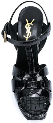 聖羅蘭 Tribute 高跟運動涼鞋 女款 黑色 Shop 聖羅蘭 Tribute 高跟運動涼鞋 女款 黑色