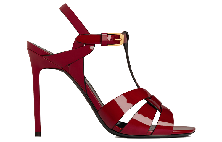 Order (W) Saint Laurent Tacones Altos Tribute 'Elegancia de Moda Charol Rojo' 639925B8I006750