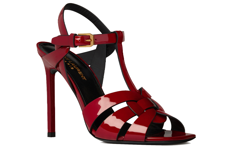 Lookbook (W) Saint Laurent Tacones Altos Tribute 'Elegancia de Moda Charol Rojo' 639925B8I006750
