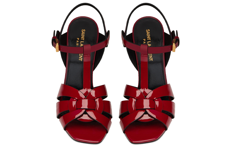 Shop (W) Saint Laurent Tacones Altos Tribute 'Elegancia de Moda Charol Rojo' 639925B8I006750
