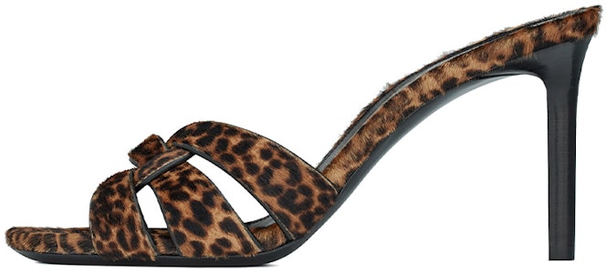 SAINT LAURENT Tribute 小馬效果皮革 時尚優雅高跟鞋 女款 豹紋 Buy SAINT LAURENT Tribute 小馬效果皮革 時尚優雅高跟鞋 女款 豹紋